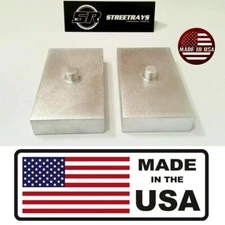 StreetRays 99-04 F-250 F-350 SD & Excursion 1" Rear Lift Blocks Kit 2WD & 4WD