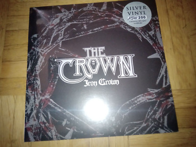 The Crown (of Thorns) - Iron Crown / Ride The Fire  7''/EP/silver Vinyl lim. 200