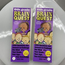 Brain Quest 6th Grade Deck 1  2