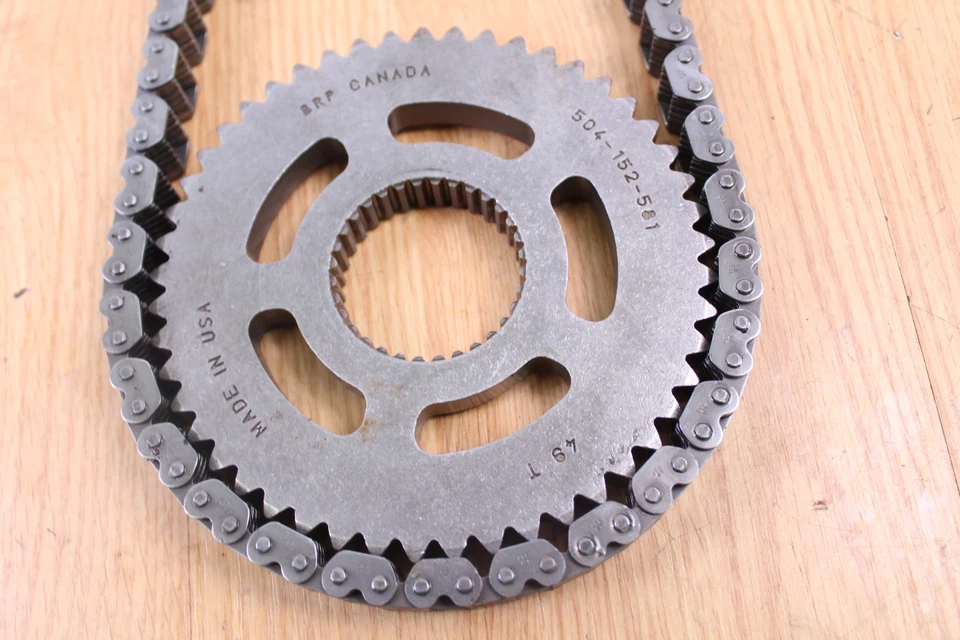 SKI-DOO Summit 800R SP 2015 POWER TEK caja de cadena cadena cadena y piñones Foto 2 de 4