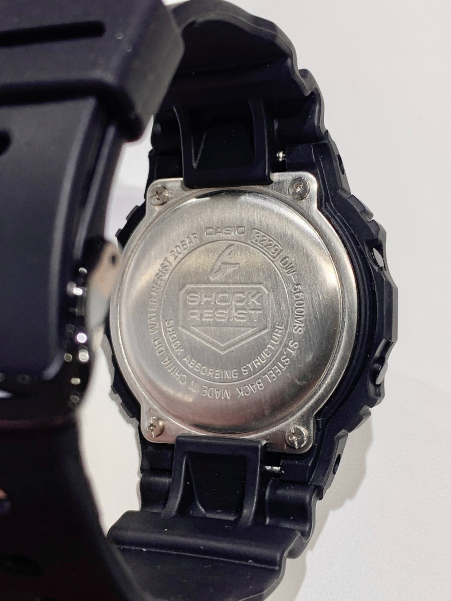 Casio G-Shock Digital 5600 Series Men's Wristwatch in Black