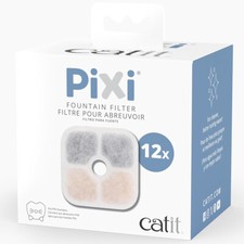 PIXI Fountain Filters Catit Cat Drinking Fountain Replacement Filters 3 or 6pks