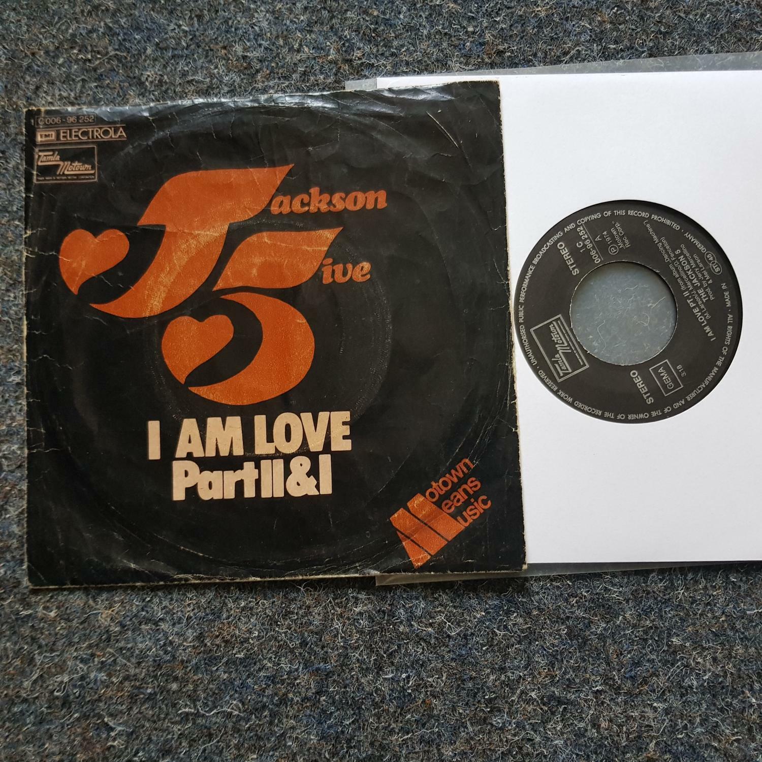 7"" Single Vinyl The Jackson Five/ Michael - I am love GERMANY
