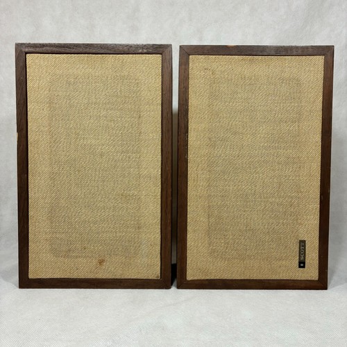 HH Scott Wide Range Loudspeaker System Pair Speakers S-9 High Frequency Control - Picture 17 of 24