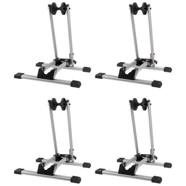 4 Wellgro® FahrradstäNder Hinterrad Fahrrad StäNder MontagestäNder Fahrradhalter-image
