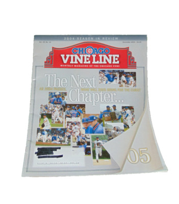 Chicago Cubs Vine Line Magazine THE NEXT CHAPTER DECEMBER 2004