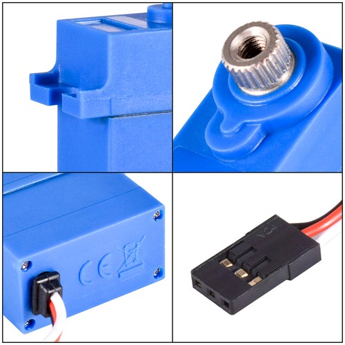 9imod Mini 4.5KG Waterproof Metal Gear Servo for Traxxas TRX4M 1/18 TRX4 1/10 - Picture 16 of 26