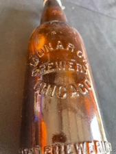 Pre-prohibition Monarch Brewing/United Breweries Co Chicago Beer Bottle 