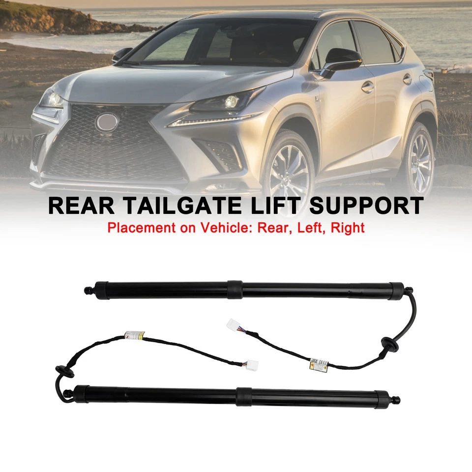 2PCS Rear Electric Tailgate Struts Fit Lexus NX200t NX300h 2.0L 2.5L 2015-17 AU - image 2 of 4