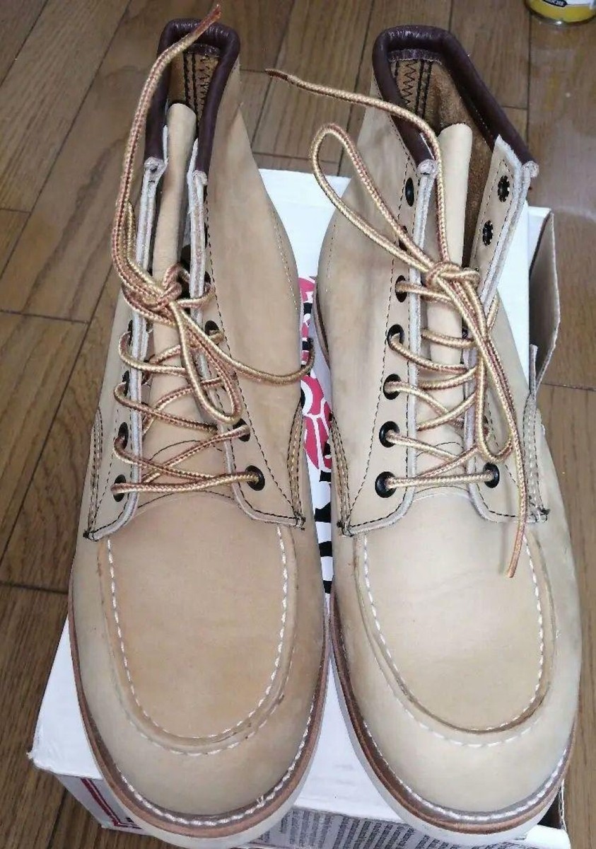 Red Wing Boots 2878 feather tag US:8.5E2 Leather Beige Red Wing Boots 2878 feather tag US:8.5E2 Leather Beige