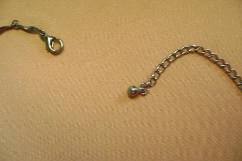 VINTAGE STYLE 14 " LENTH ROSES AND CRYSTALS CHAIN LINK CHOKER NECKLACE - Picture 4 of 6