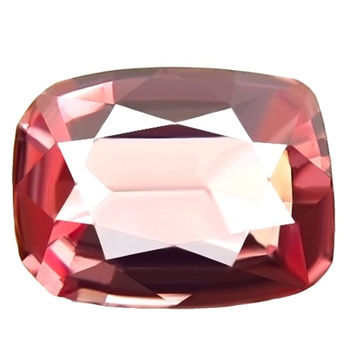 Saphir Orange Rouge De Tanzanie - 4.7x3.7 Mm - 0.34 Ct - Rare