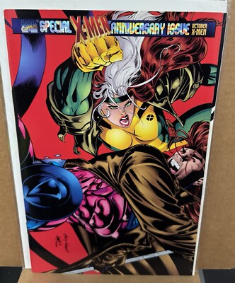 X-Men Vol. 1 # 45 - Marvel 1995  - ( Holofoil ) Enhanced Wraparound Cover