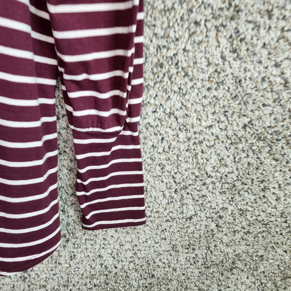 Umgee Top Womens Small Striped Long Sleeve Casual Cotton Boho Ladies - Image 2 of 4