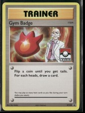 Pokemon TCG Gym Badge XY209 (Blaine) Black Star Promo 2016 on eBay