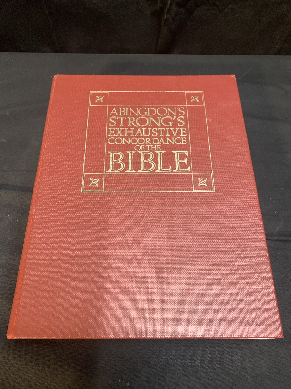 Abingdon's Strong's Exhaustive Concordance of the Bible by James Strong 1980
