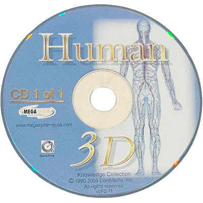 Human 3D CD MEGA Systems Knowledge Collection ContMedia