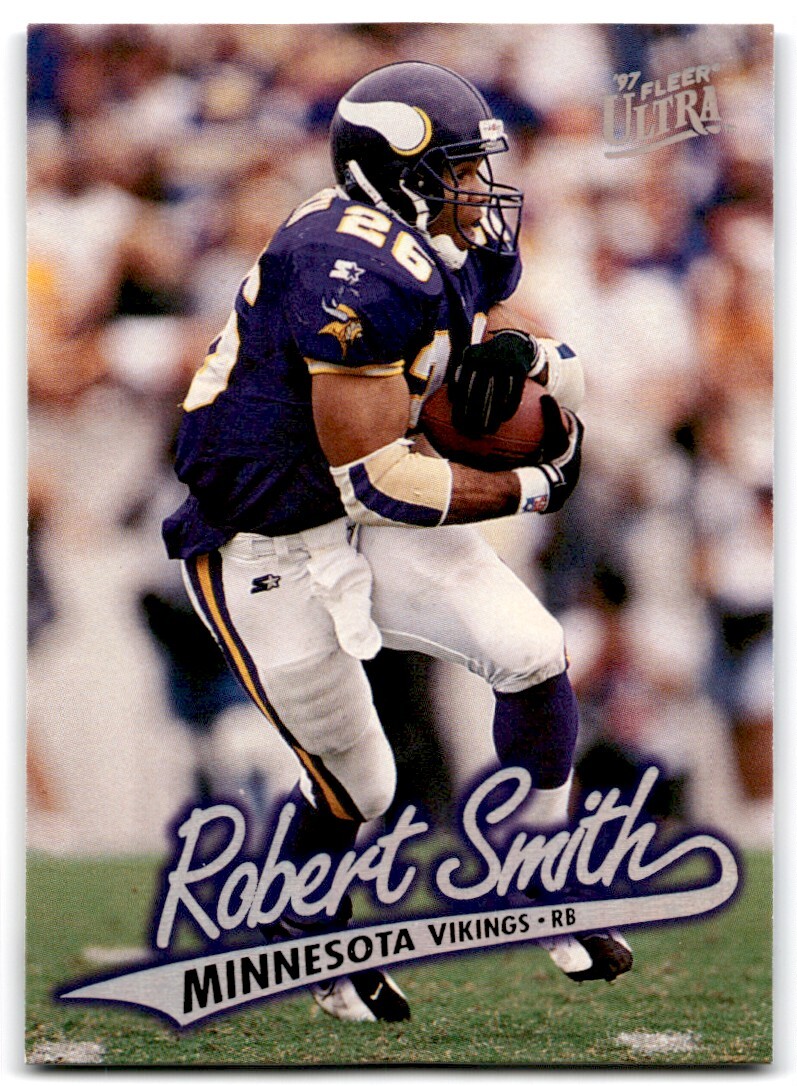 1997 Fleer Ultra Robert Smith Minnesota Vikings #127