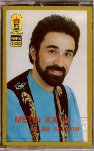 14714--Metin Kaya Aklimi Seveyim Tac Plak Müzik Orjinal Jelatinli Ilk Baski