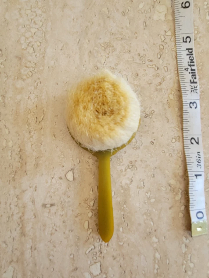 PINCEL BEBÉ CELULOIDE VINTAGE - PINTADO A MANO floral Foto 2 de 4