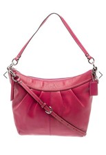 Vintage Coach Soho Handbag Leather Fuchsia Hobo Shoulder Bag Y2K Purse Pink