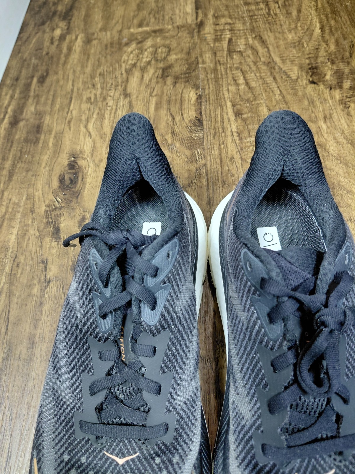 Hoka One One HOKA Clifton 9 Black Rose Gold Women Size 9B  thumbnail 11