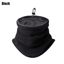 Winter Fleece Warmer Face Mask Scarf Soft Double Layer Thick Neck Gaiter Bandana