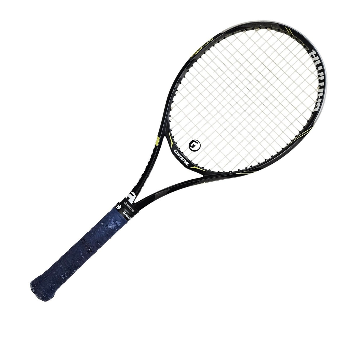 GAMMA テニスラケット Gamma RZR 98M Tennis Racquet 4 1/4 Grip 98in Head 10.8oz Black
