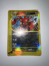 Scizor Reverse Foil Pokemon e-Card Series Aquapolis #32 2002 DAMAGED