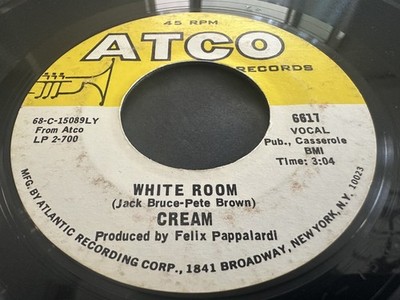 Cream / White room / Those were the days / VG / Hear