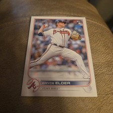 2022 Topps Update Bryce Elder RC #US52 Atlanta Braves