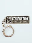 Keychain - RENAULT 1980s - LAON Dealership - Metal Vintage Logo