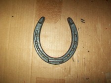 Vintage Lucky Horseshoe 4-5/8 Long X 4-5/8 Wide Hot Forged