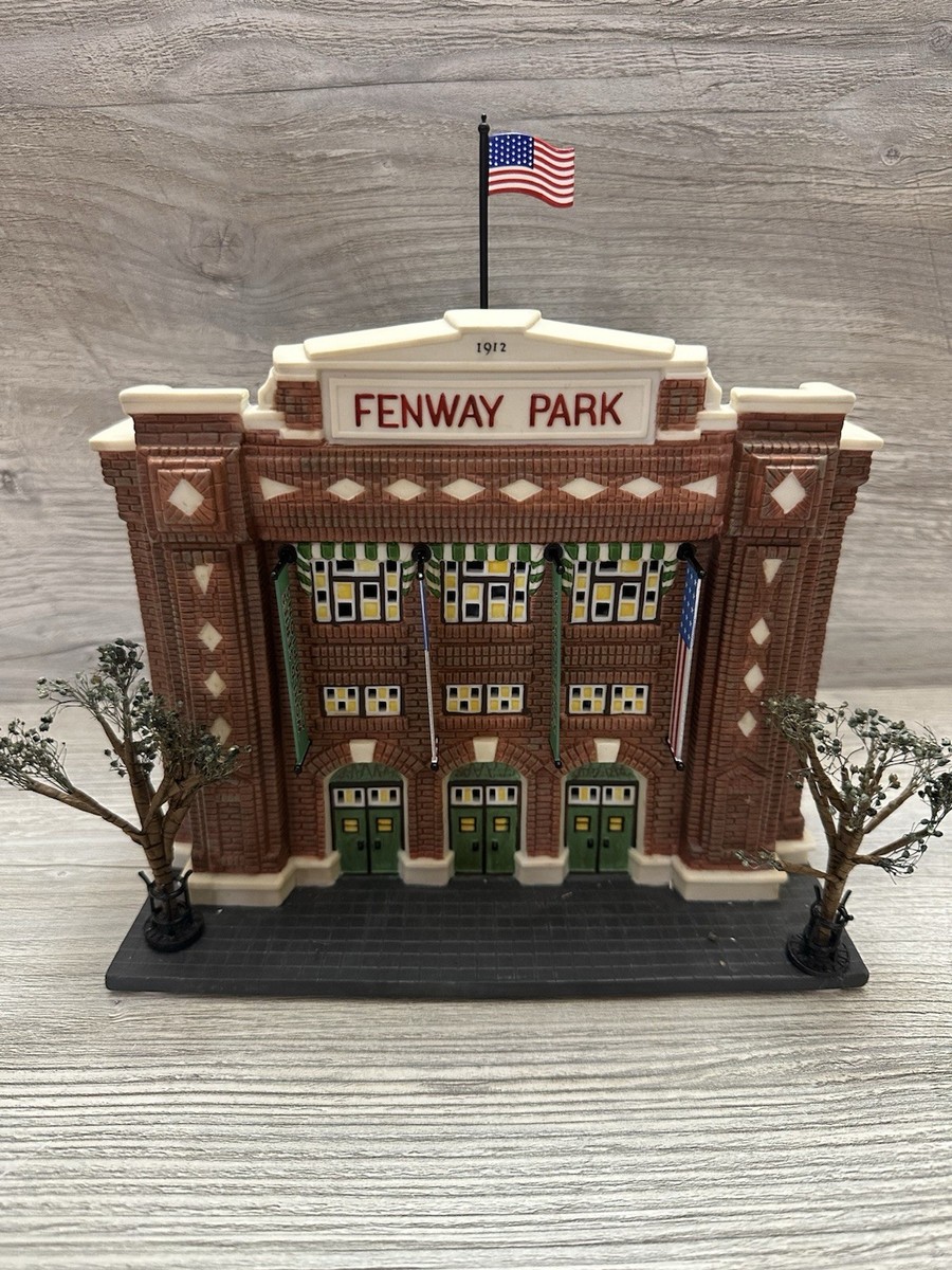 Department 56 Baseball Stadiums MLB Series Fenway Park w/Flag *See