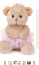 Bearington Collection Ballerina Stuffed Animal - Ballet Doll - Dance Recital.
