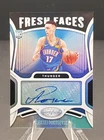 2020-21 Panini Certified Aleksej Pokusevski Fresh Faces RC Auto #FS-POK Thunder