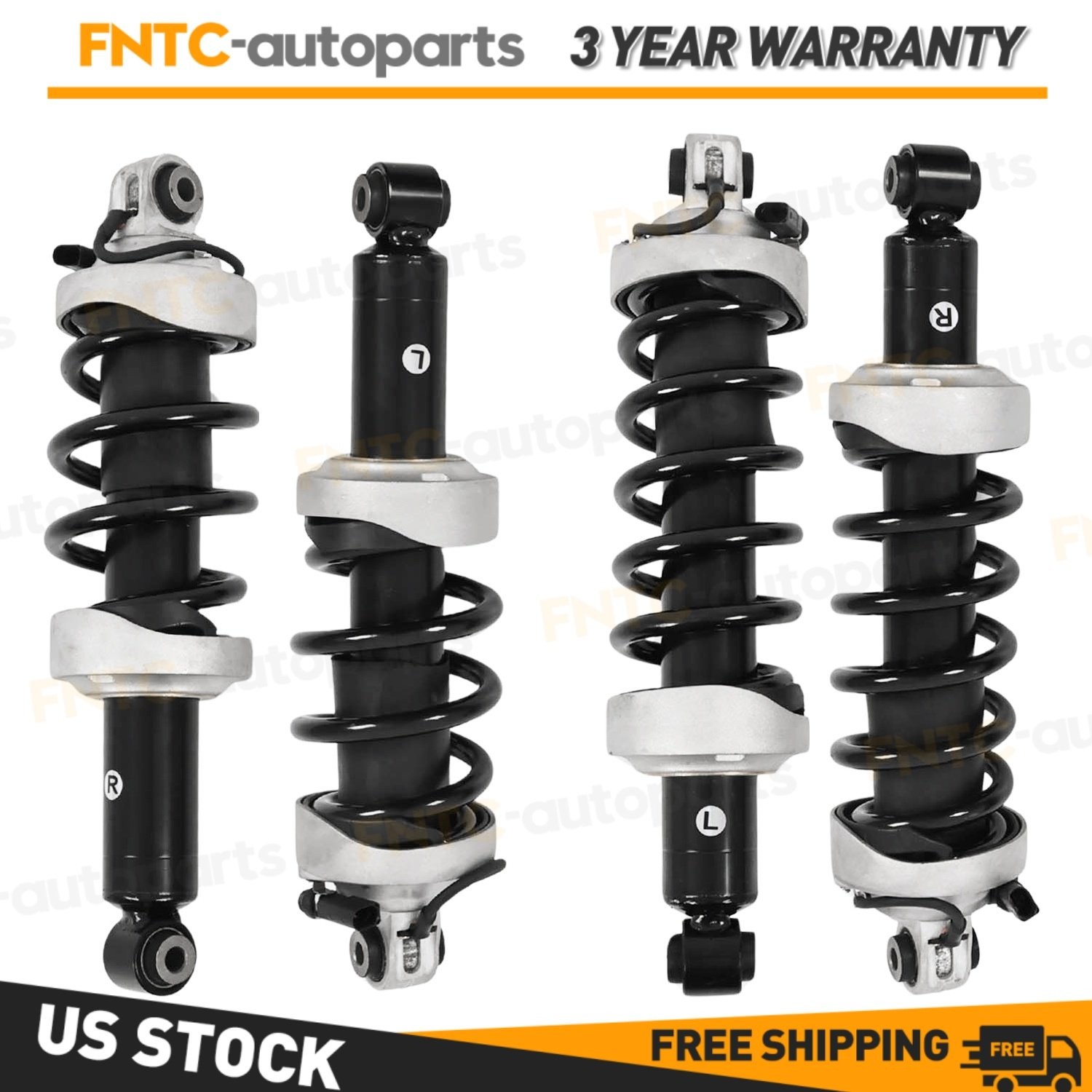 Full Set For Audi R8 V8 V10 2007-15 Front Rear Shock Absorber Strut Magne Ride