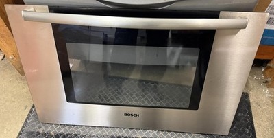 Bosch Wall Oven Outer Door Glass and Handle Stainless Part# 00243189 00243191