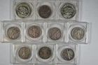 7 US SILVER WALKING LIBERTY HALF DOLLARS 2 1 OUNCE SILVER ROUNDS & BONUS KENNEDY