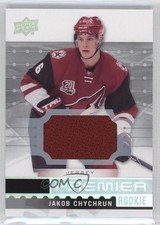 2016 Upper Deck Premier Rookie Inserts Silver Spectrum Jersey Jakob Chychrun q4n