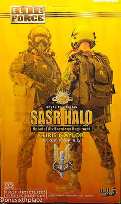 1:6 scale BBI Elite Force Australian SASR HALO Parachute Pack for