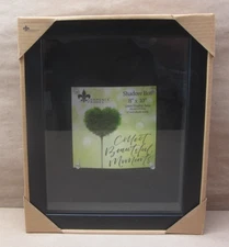 Lawrence 8x10 Pro Black w/Black Linen Shadow Box Frame