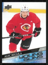 2020-21 Upper Deck #478 Alec Regula Young Guns RC