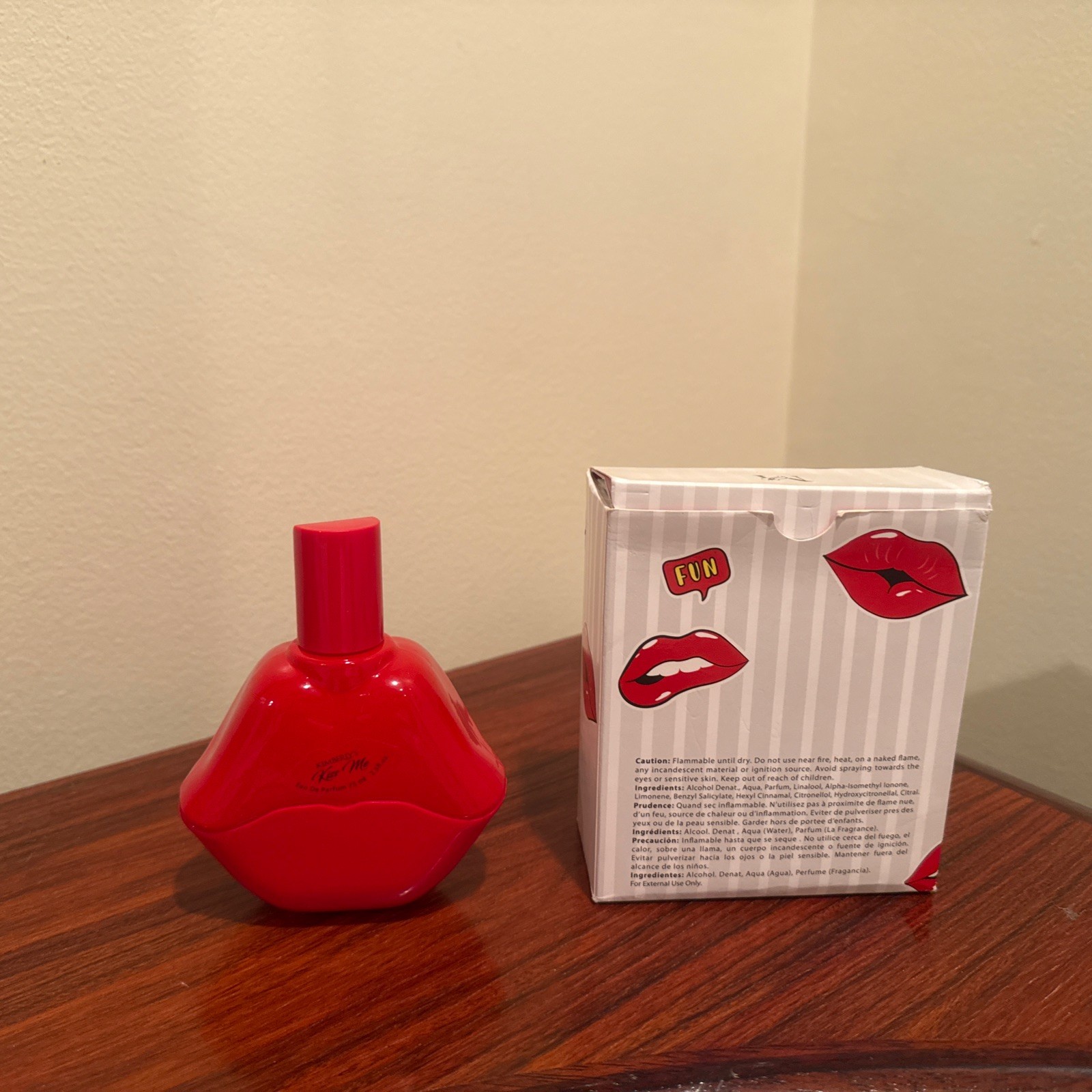 KIMBERLY’S KISS ME celebrity inspired Eau de Parfum by  MCH Beauty Fragrances