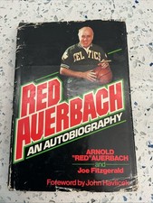 Red Auerbach Signed Personalized HC 1st Ed 1977 Autobiography Boston Celtics