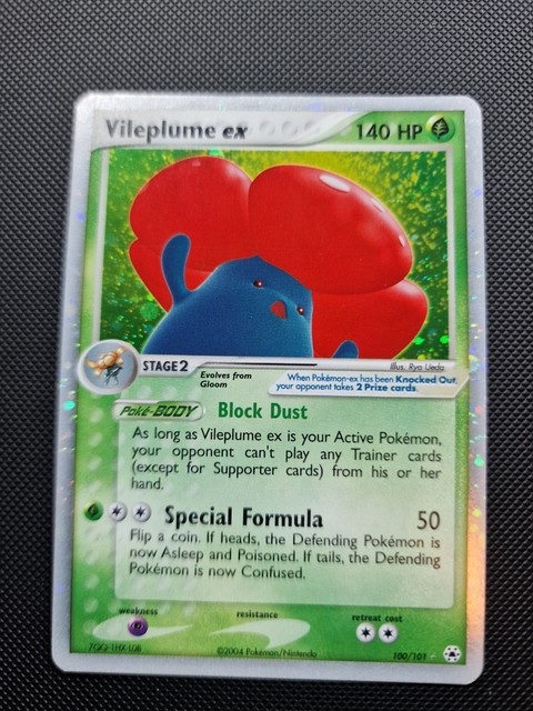 Vileplume EX #100 (Hidden Legends (2004))