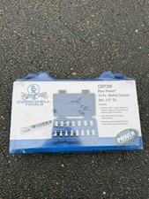 Cornwell Cbp3m - 15 Piece 12 Dr Bluepower Metric Socket Set 6pt
