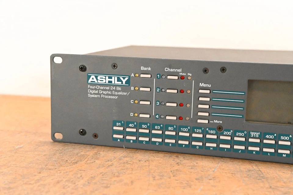 Ashly Protea System II 4.24G 4-Channel Digital Graphic Equalizer CG01M8J - Image 4 of 4