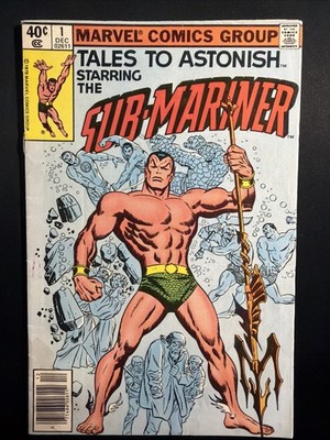 Tales To Astonish Starring The Sub-Mariner #1 1979 Newsstand VG *A9