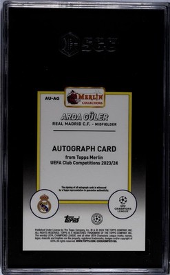 2023-24 Topps Merlin Uefa Club Competitions - Autographs 2023-24 Topps Merlin Uefa Club Competitions - Autographs